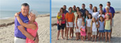 Brian and Donna (Weber, NHS '68) Henderson; The Henderson clan in Florida